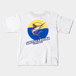 South Carolina Fishing Kids T-Shirt